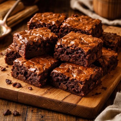 Image of No Fail Fudgy Brownies