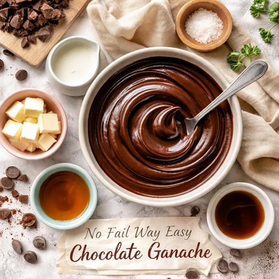 Image of No Fail Way Easy Chocolate Ganache