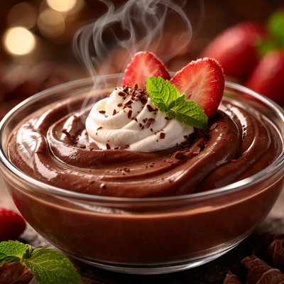 Image of No Fat Chocolate Pudding