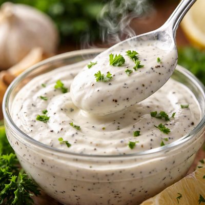 Image of No Fat Creamy Garlic Dressing