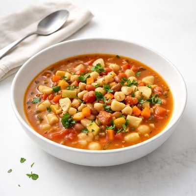 Image of No Fat Minestrone Soup