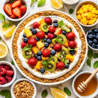 Image of No Fat No Fat Yogurt Pie