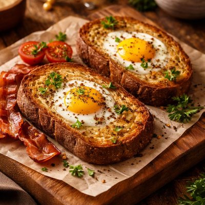 Image of No Fry Egg in the Whole