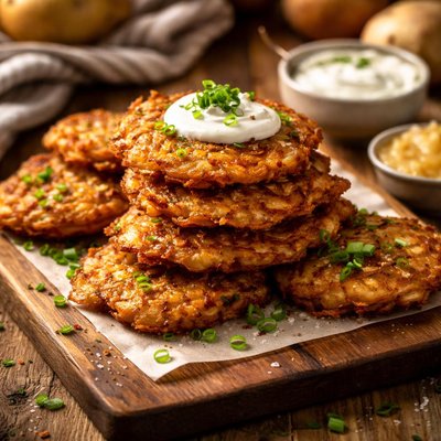 Image of No Fry Potato Latkes