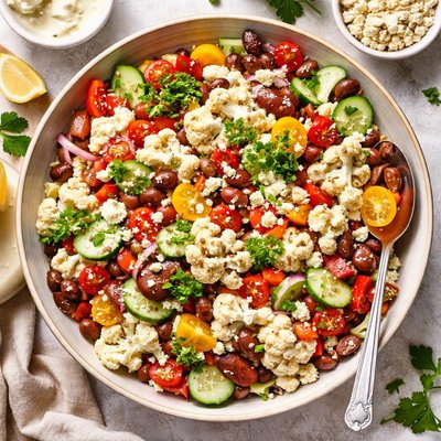 Image of No Fuss Cauliflower Salad