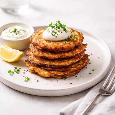 Image of No Fuss No Mess Potato Pancakes