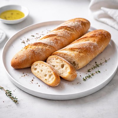 Image of No Knead Baguette