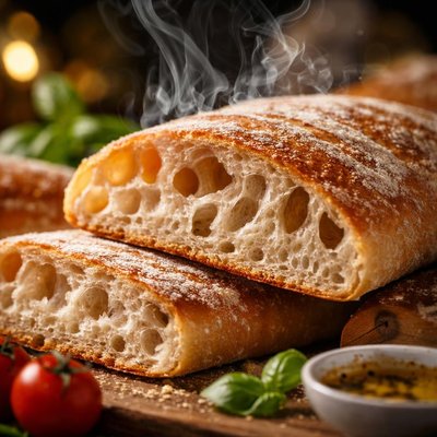 Image of No Knead Ciabatta
