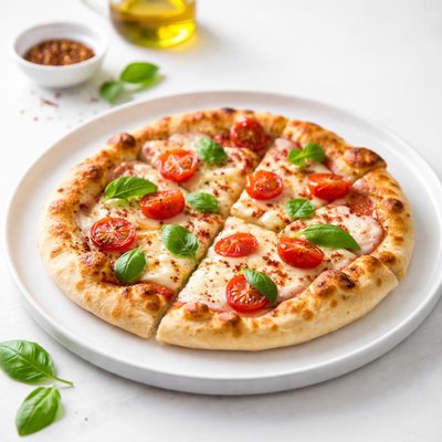 Image of No Knead Food Processor Thin Crust Pizza Dough