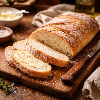 Image of No Knead French Bread