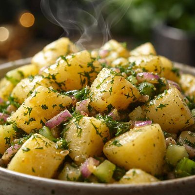 Image of No Mayo Dill Potato Salad