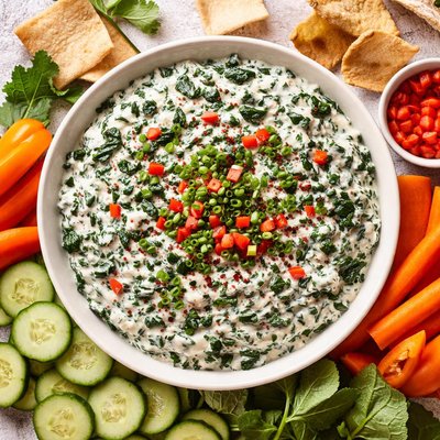 Image of No Mayo Spinach Dip