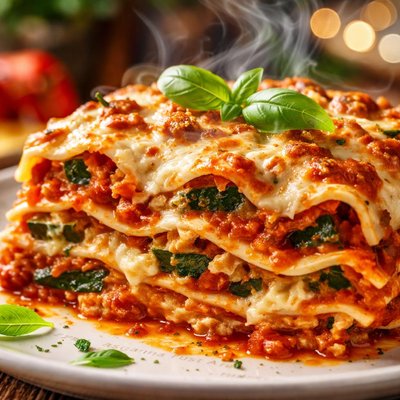 Image of No Meat Lasagna Just for Aaron