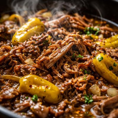 Image of No Muss No Fuss Italian Drip Beef