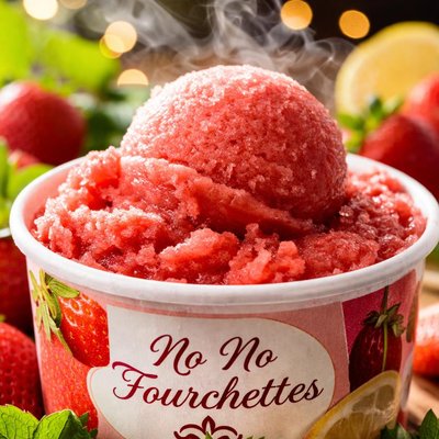 Image of No No Fourchettes Strawberry Sorbet