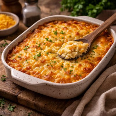 Image of No Onion Hash Browns Casserole