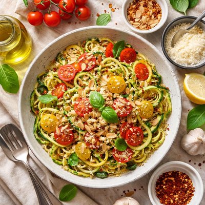 Image of No Pasta Crunchy Spaghetti