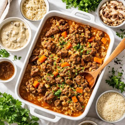 Image of No Peek Beef Casserole