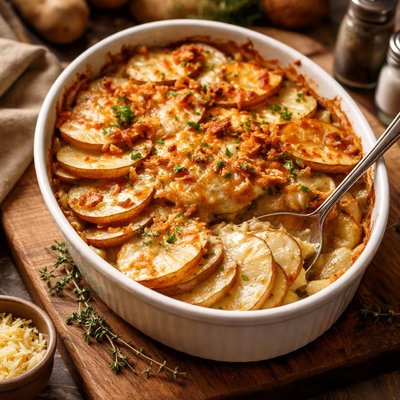 Image of No Peel Scalloped Potatoes