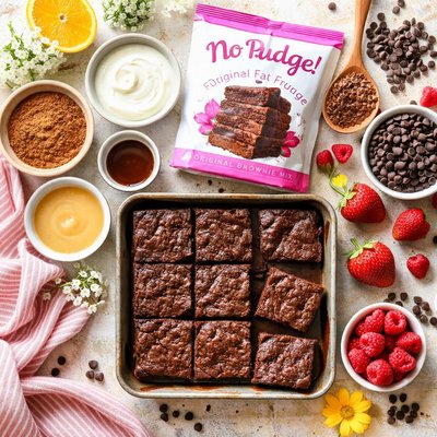Image of No Pudge Brownie