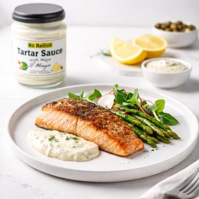 Image of No Relish Tartar Sauce with Light Mayo