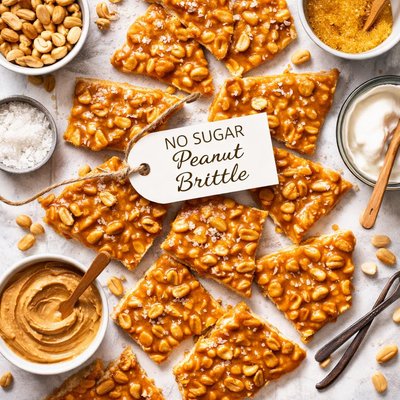 Image of No Sugar Peanut Brittle