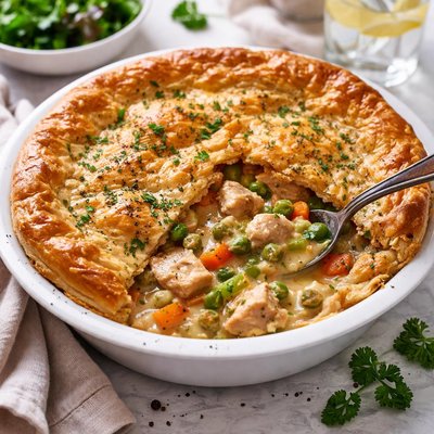 Image of No Time Chicken Pot Pie