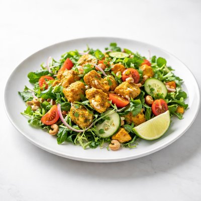 Image of No Worry Chicken Curry in a Hurry Salad