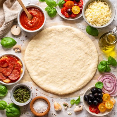Image of No Yeast Pizza Base