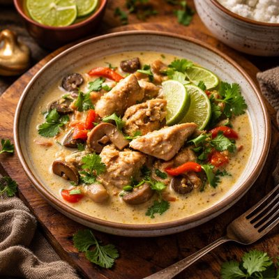 Image of Non Spicy Thai Coconut Chicken