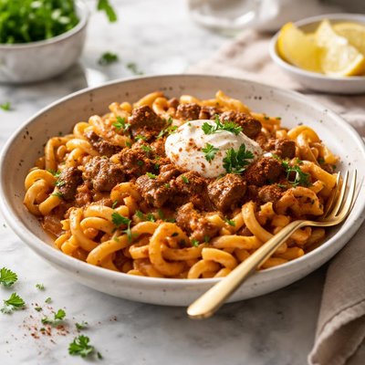 Image of Noodles a La Russe