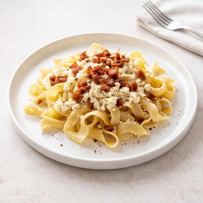 Image of Noodles and Pot Cheese Turos Teszia