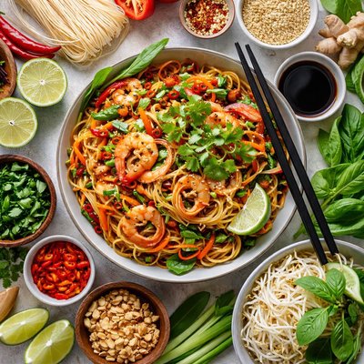 Image of Noodles Herbs