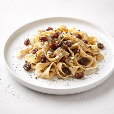 Image of Noodles W Poppy Seed and Raisins