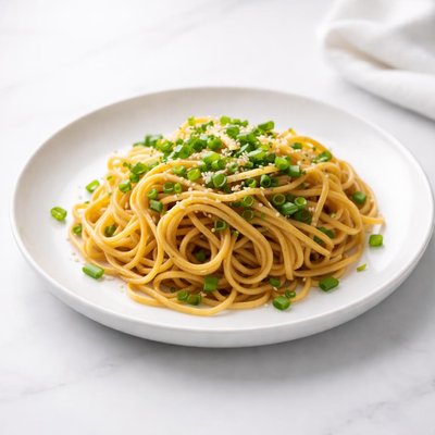 Image of Noodles with Green Onions Ginger