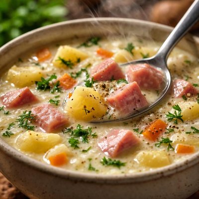 Image of Nordic Potato Soup with Ham