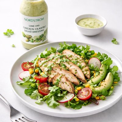 Image of Nordstrom Lime and Chicken Cilantro Salad Dressing