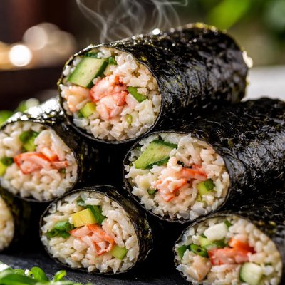 Image of Nori Crab Rolls