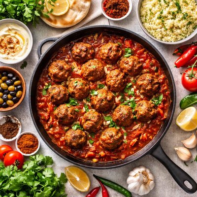Image of North African Meatballs Boulettes