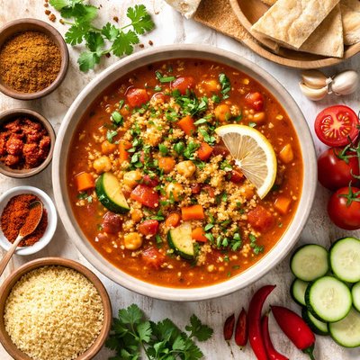 Image of North African Soup Vegetarian