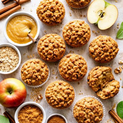 Image of North Carolina Applesauce Muffins