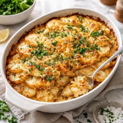 Image of Northumberland Pan Haggerty Vegetarian Cheese and Potato Bake