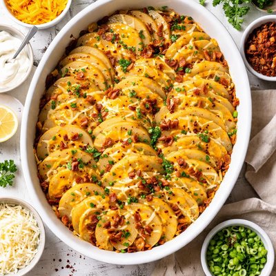 Image of Northwest Slicey Cheese Potatoes