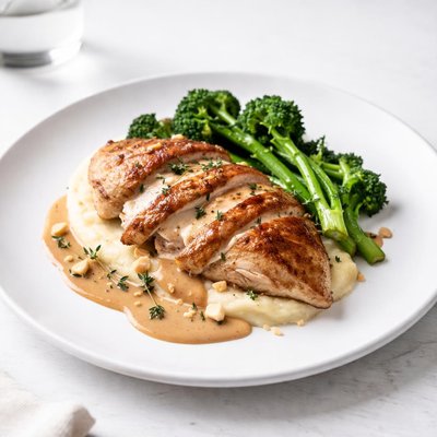 Image of Norwegian Chicken Gjetost Sauce