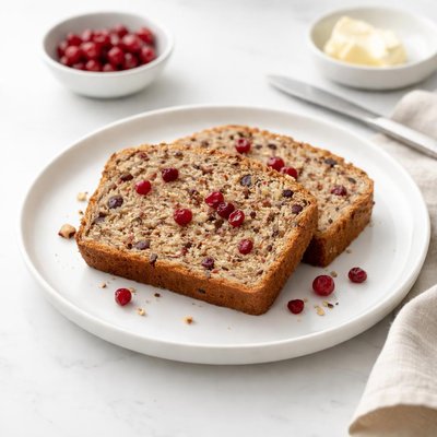 Image of Norwegian Lingonberry Nut Bread