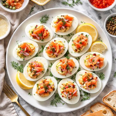 Image of Norwegian Stuffed Eggs