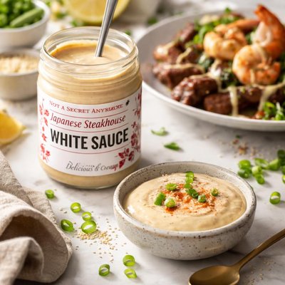 Image of Not a Secret Anymore Japanese Steakhouse White Sauce