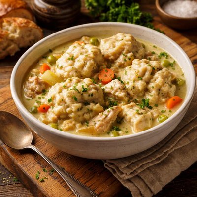Image of Not for Company Chicken and Dumplings