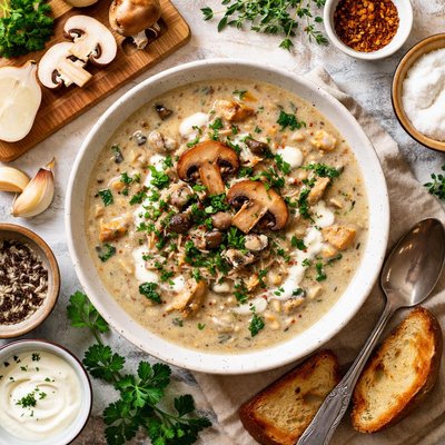 Image of Not Just Another Cream of Mushroom Soup