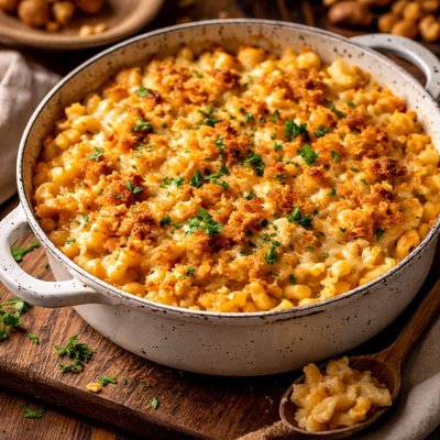 Image of Not So Naughty Macaroni Cheese